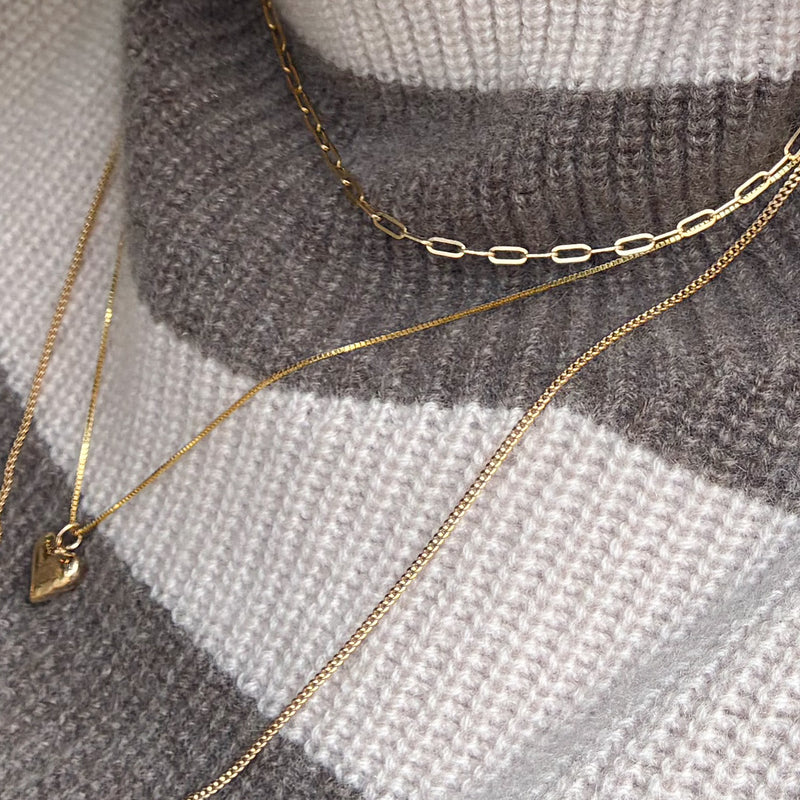 Veneziakæde i 14 karat guld