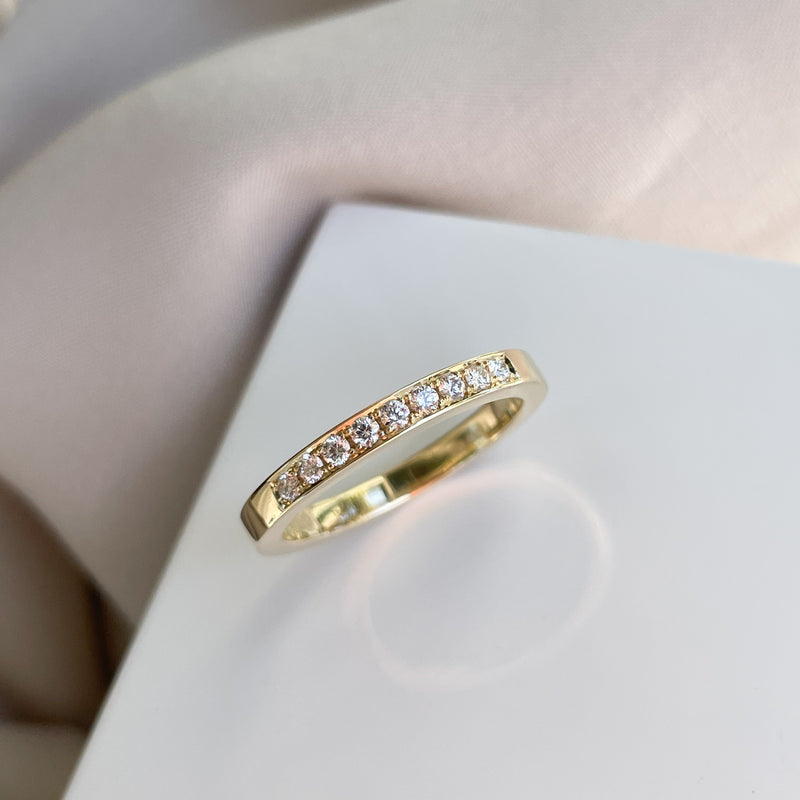 Uma alliancering med 0,18 ct tw/vs diamanter