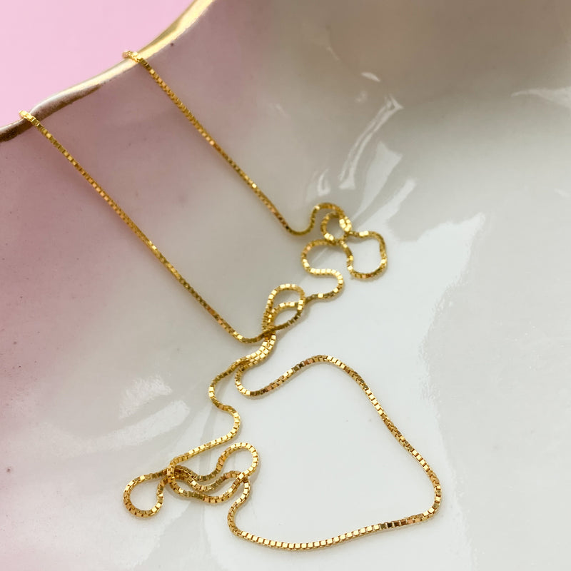 Veneziakæde i 14 karat guld