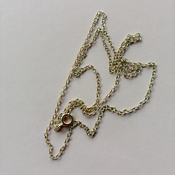 Lækker kraftig ankerkæde i 14 karat guld 