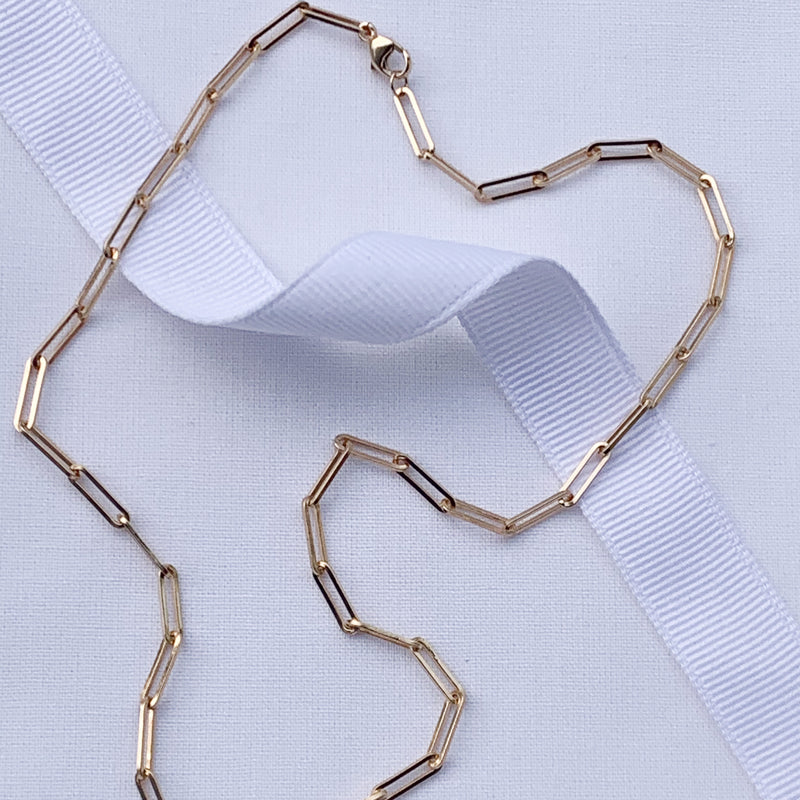 Chain necklace 18 karat guld